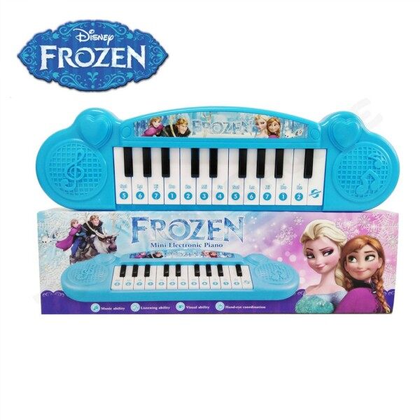 Battery Operate Frozen Mini Electronic Piano Keyboard Early Development Toy for Kids (FREE Battery) Malaysia