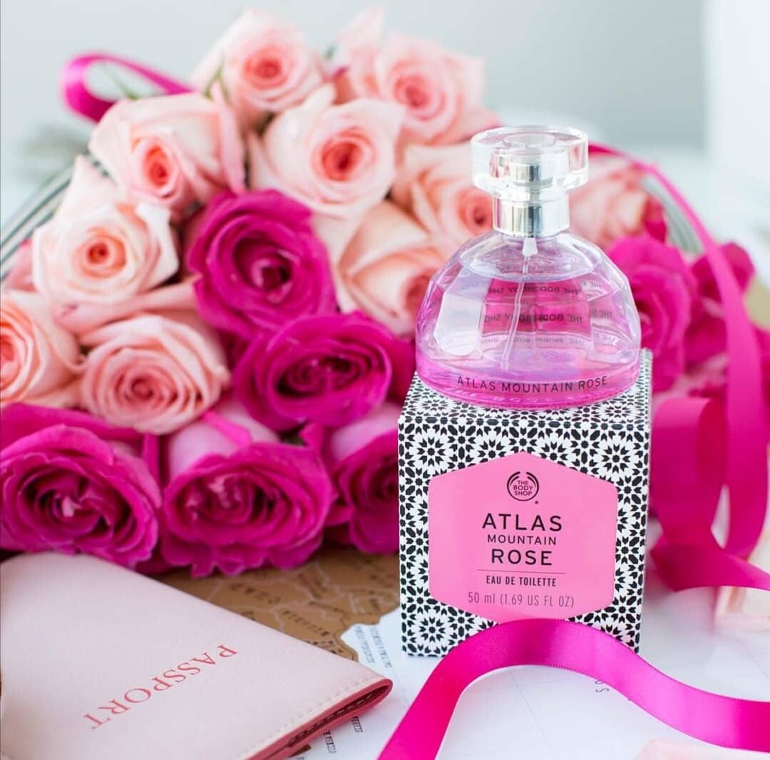 Atlas Mountain Rose Body Shop Eau De Parfum The Body Shop Atlas