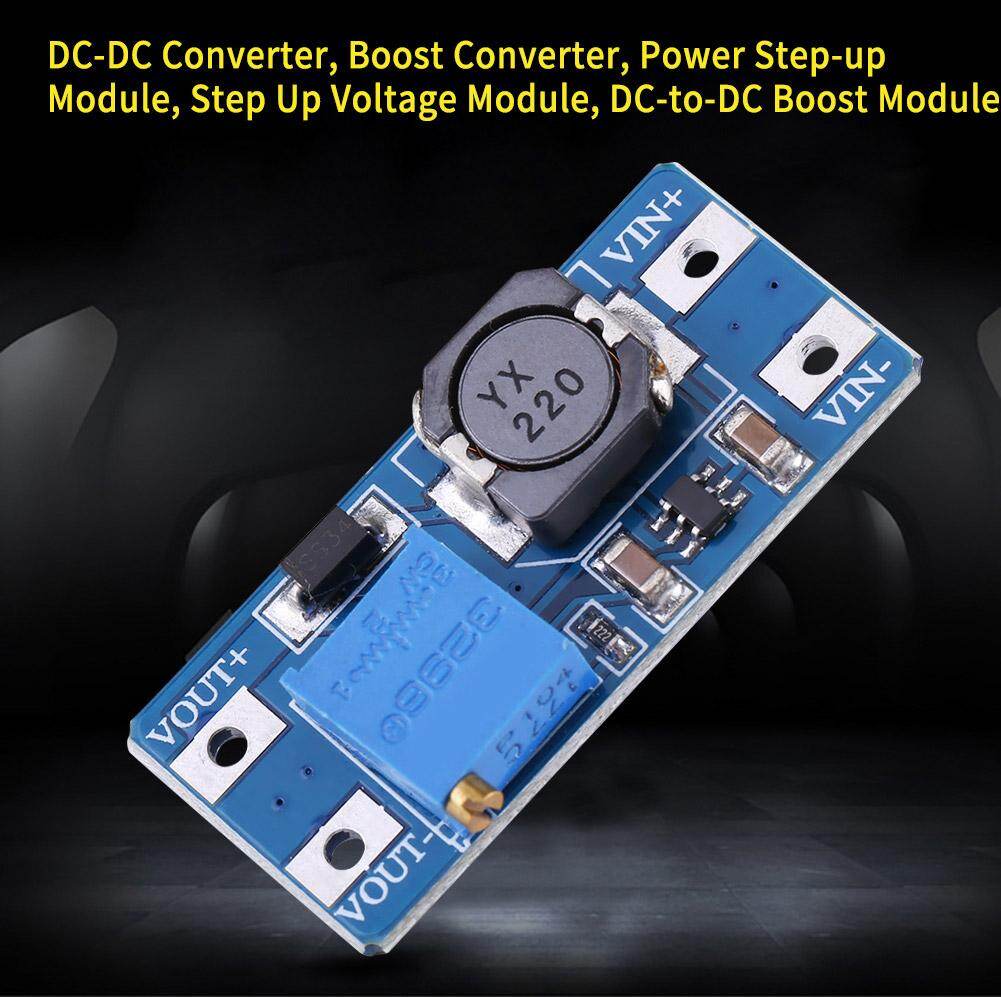 Chasoee Bộ Chuyển Đổi Tăng Áp Điện Áp DC-DC MT3608 Mô-đun Cung Cấp Điện, 2A