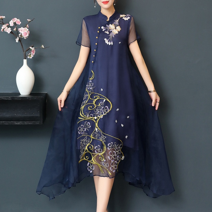Buy Plus Size Qipao online | Lazada.com.ph
