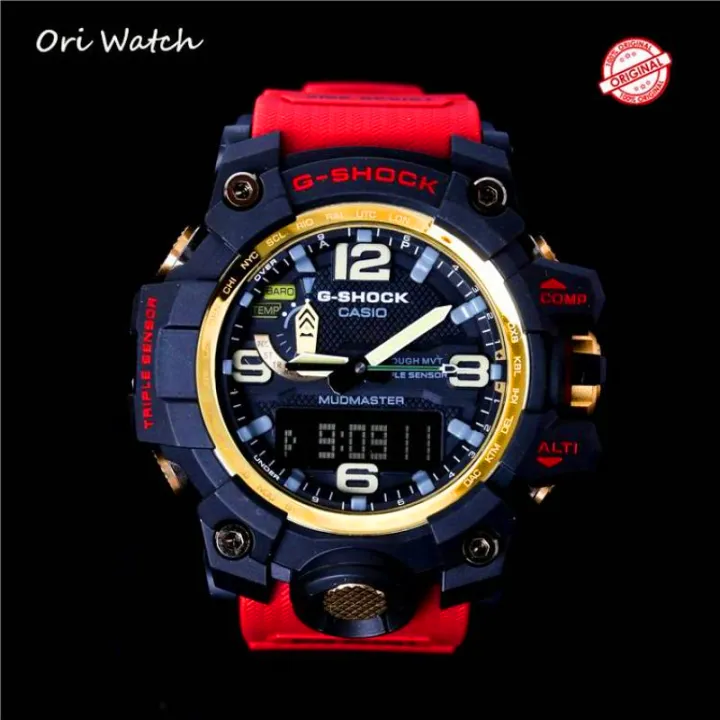 g shock mudmaster red