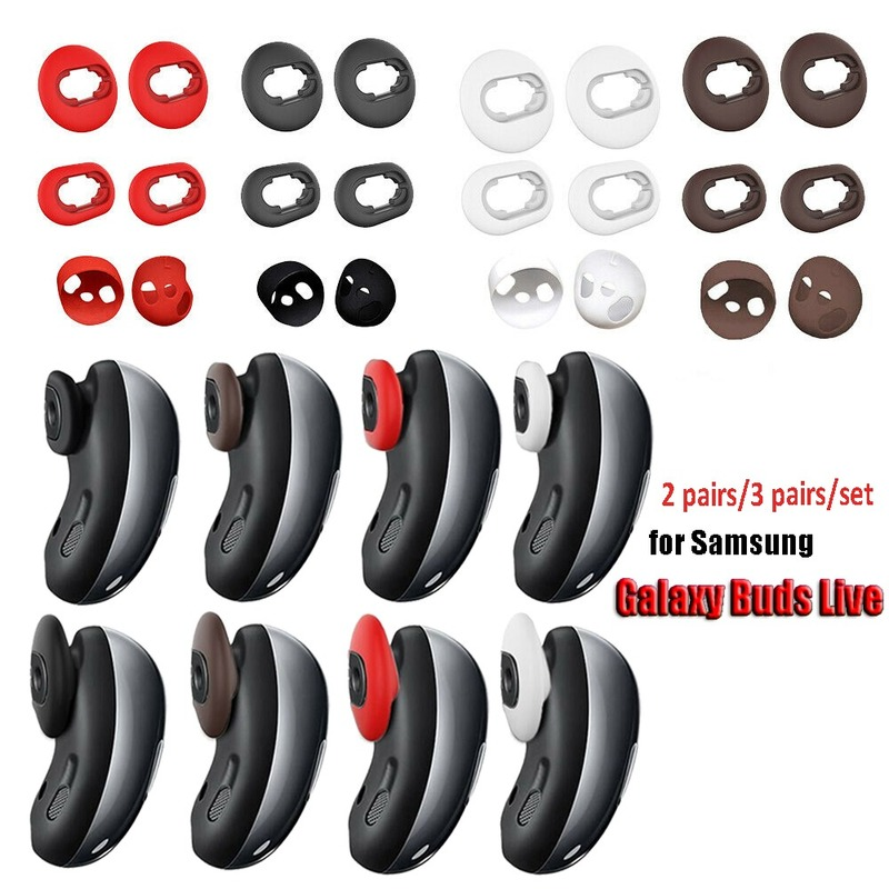 Comfortable Durable Soft Silicone Replacement Headphone Earbuds Compatible with Samsung Galaxy Buds Bluetooth Earphone Case Protective Cover