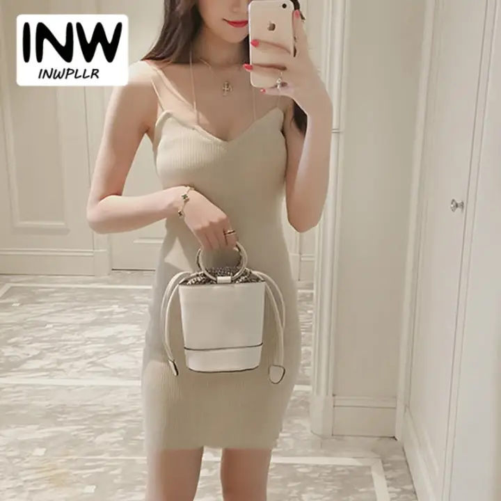 mini dress casual korea