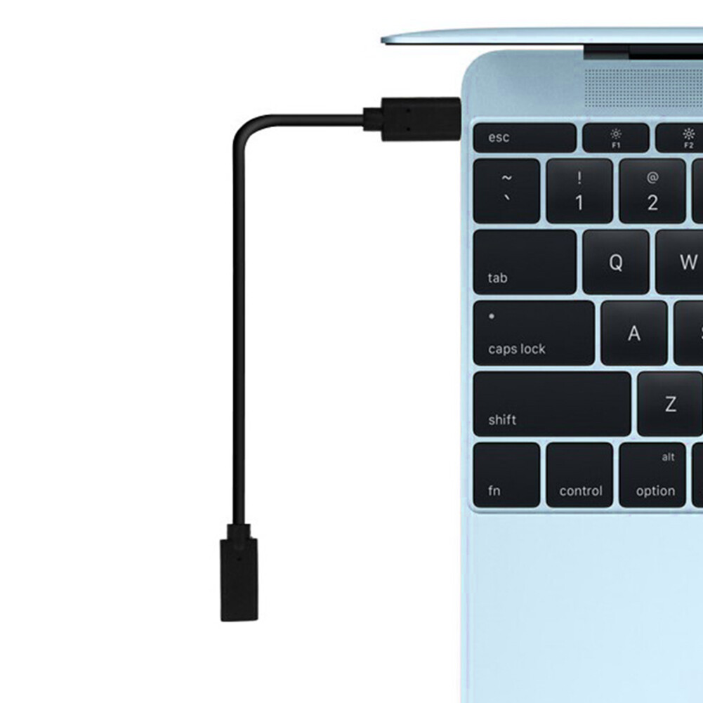 USB Type C Extension Cable Male to Female 3A PD Fast Charging Sync Extender Cord Computer Accessory