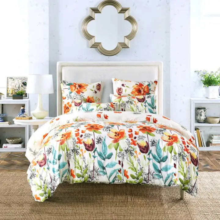 Happy Home Decor 3pcs Printing Bedding Supplies Duvet Cover