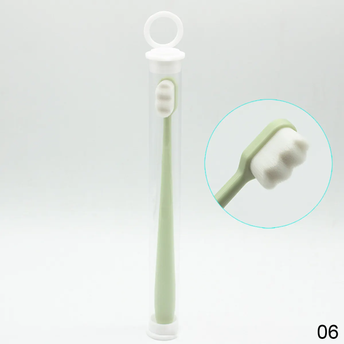 toothbrush with a million bristles