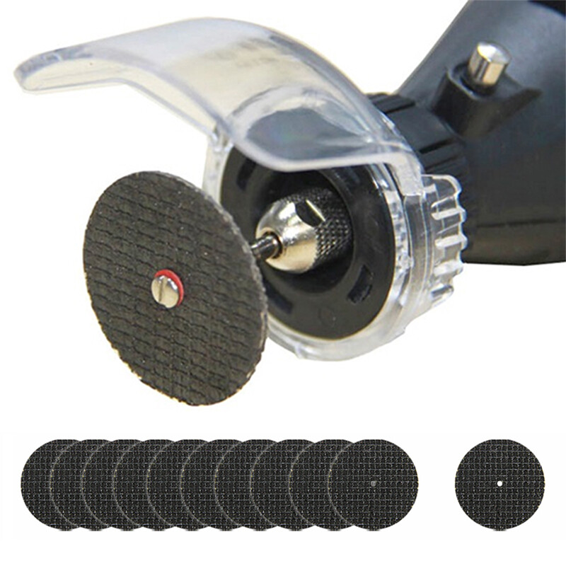 10Pcs 32MM Cutting Disc Resin Flat Cut-off Grinding Wheel Dremel Grinder Rotary Tool Circular Saw Blade Cutting Sanding Disc