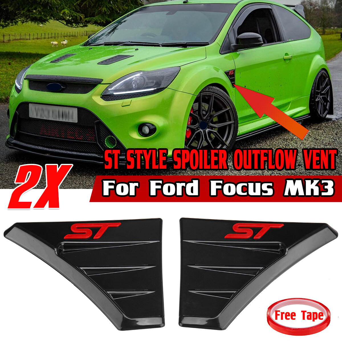 focus rs mk3 accessories