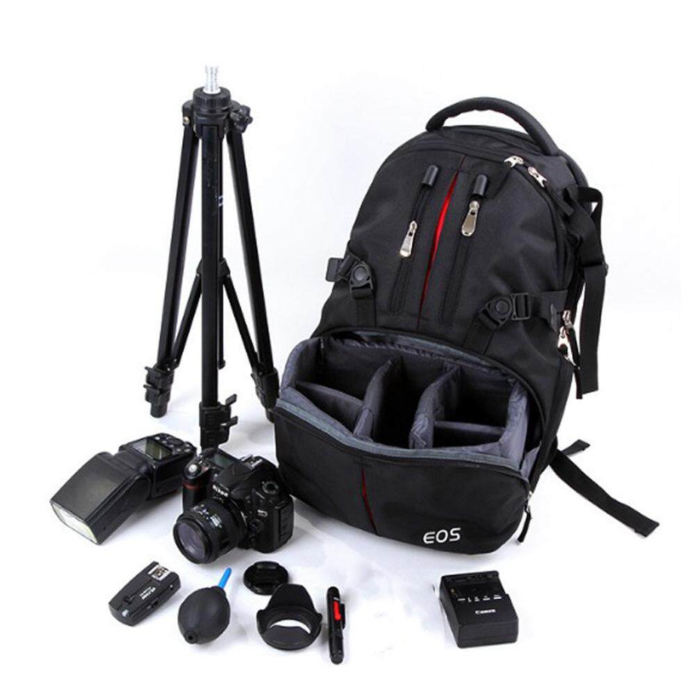 Professional Camera Bag Waterproof Shockproof Backpack 14 Inch Laptop Bag Padded USB Charging,01