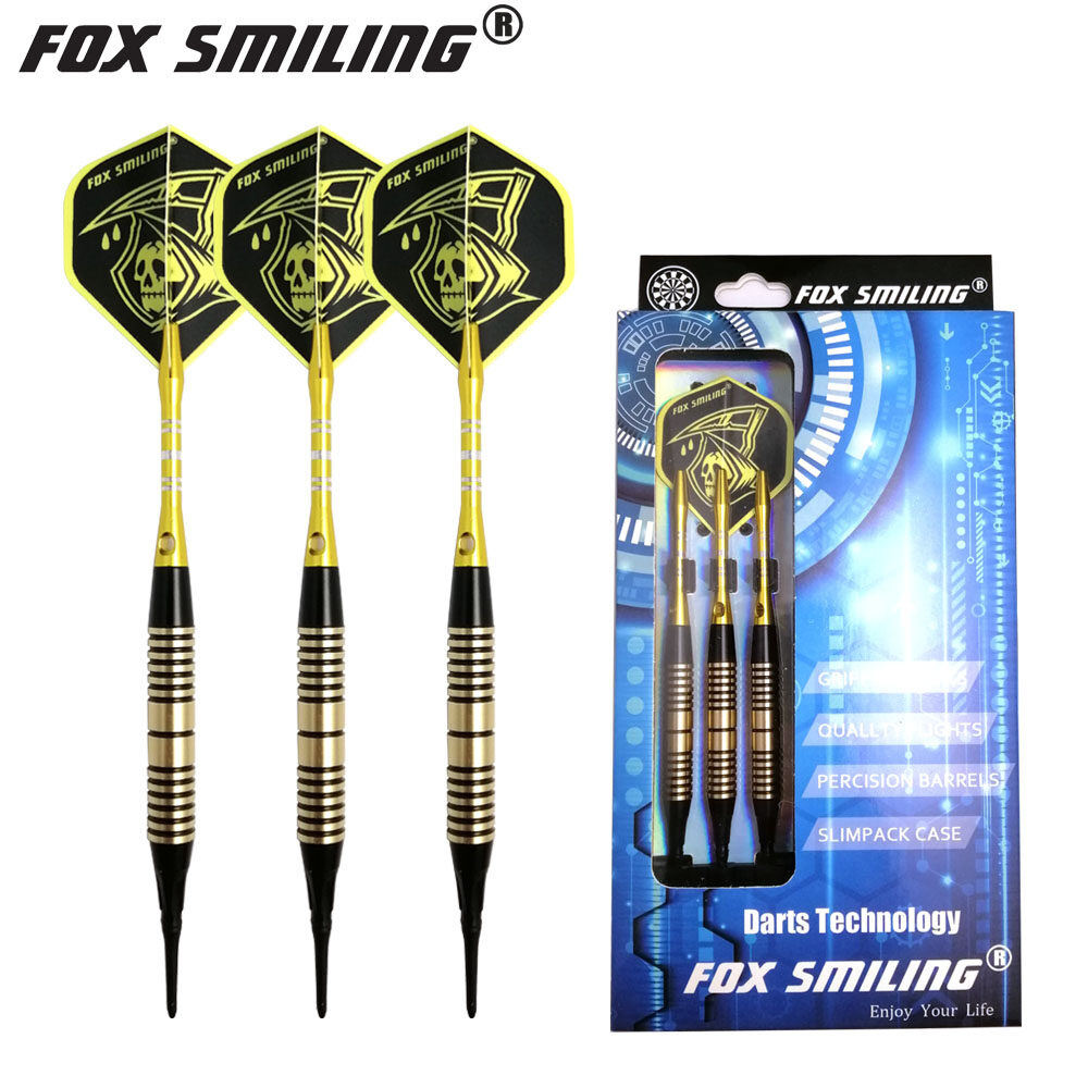 Fox Smiling 3PCS 18g Electronic Dart Pin Soft Tip Darts With Aluminum