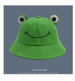green sun hat