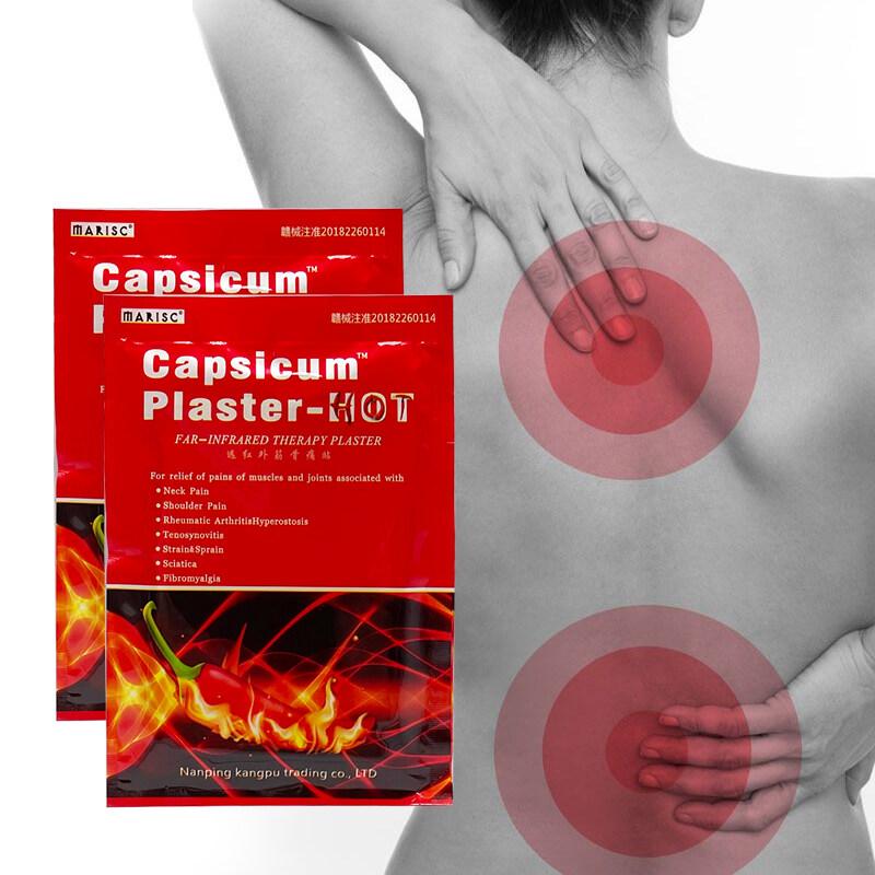 80pcs ZB Pepper Far Infrared Muscle and Bone Pain Patch Treatment of ...