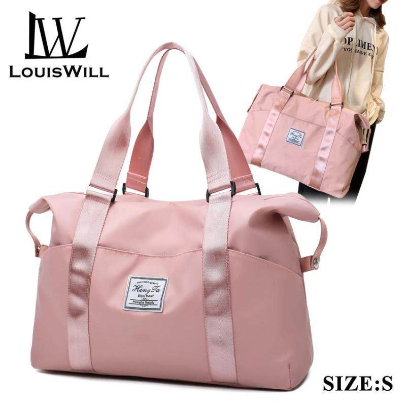 LouisWill Waterproof Travel Bag Women Weekender Bags Oxford Cloth Luggage Handbag Shoulder Bag Duffle Luggage Travel Storage Bag for Business Trip Gym Exercising Traveling
