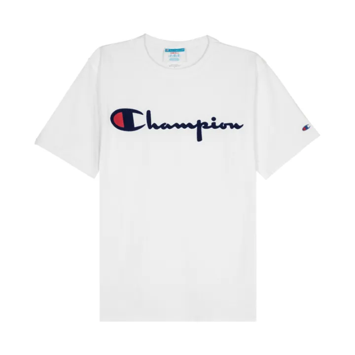 royal blue champion shirt