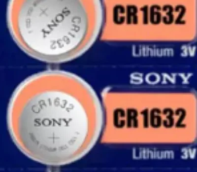 CR1632 Button Cell Battery For Watch Car Remote Key cr 1632 ECR1632 GPCR1632 3v Lithium Battery(1pcs)