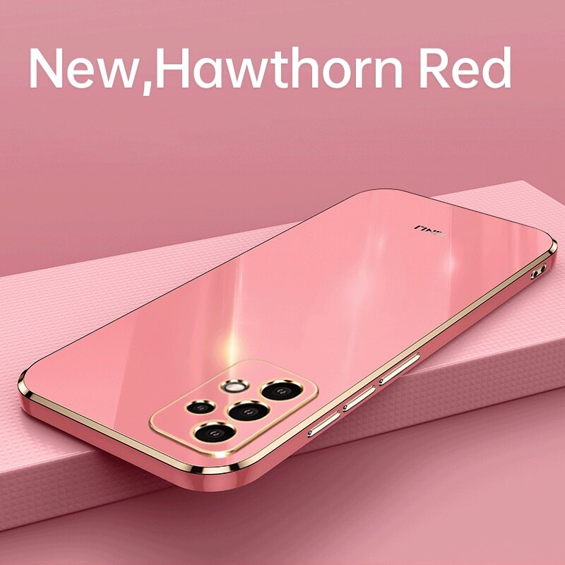 Samsung Galaxy A23 5G Case Shockproof Soft Silicone Electroplating Back Cover Case Samsung A23 5G Phone Casing
