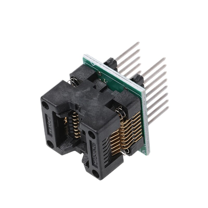 【New Arrival】 SOP16 TO DIP16 IC Socket SOP16 Turn DIP16 Programmer Adapter 150mil Write for Se