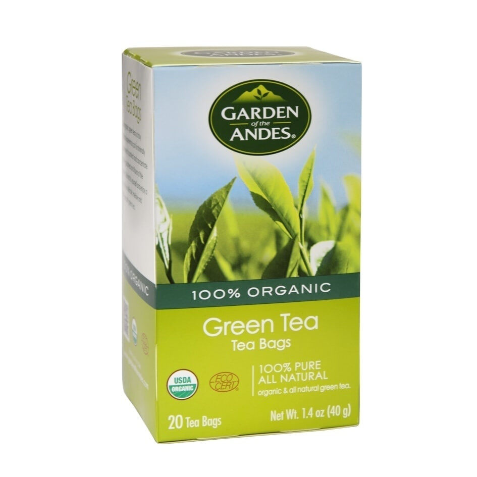 [certified Organic Green Tea From The Andes] Garden Of The Andes Organic Green Tea 20 Tea Bags