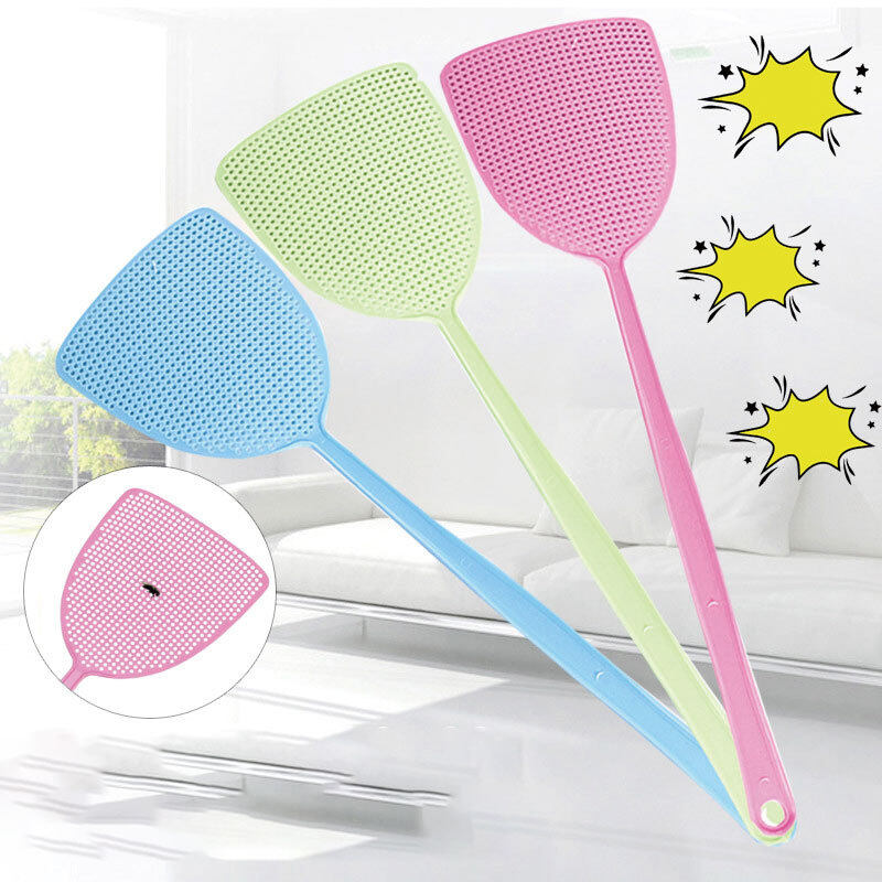 Vỉ Đập Ruồi bằng nhựa KS, lưới bền và tay cầm dài, Vỉ Đập Ruồi bằng tay