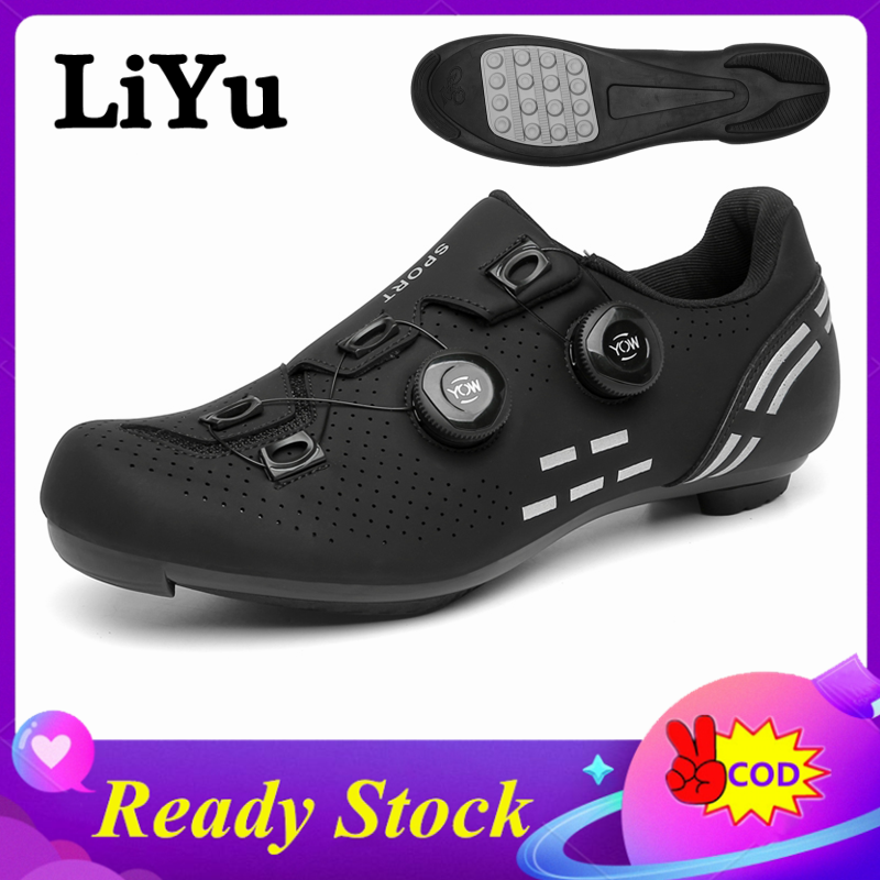 LiYu Giày Đạp Xe Giày Đạp Không Khóa Cho Nam Giày Đạp Xe Giày Đạp Xe Đường