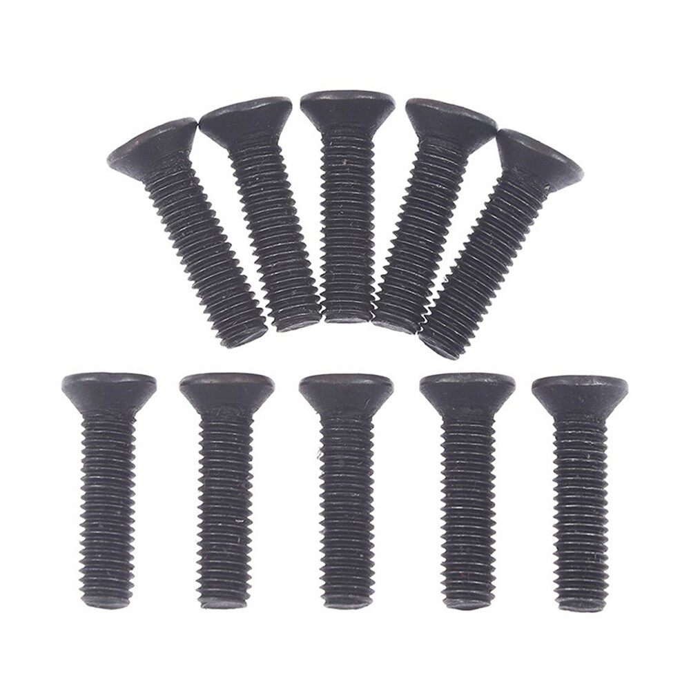10 Set Screws M5/M6 25mm Left-Hand Thread For UNF Drill Chuck Shank Adapter