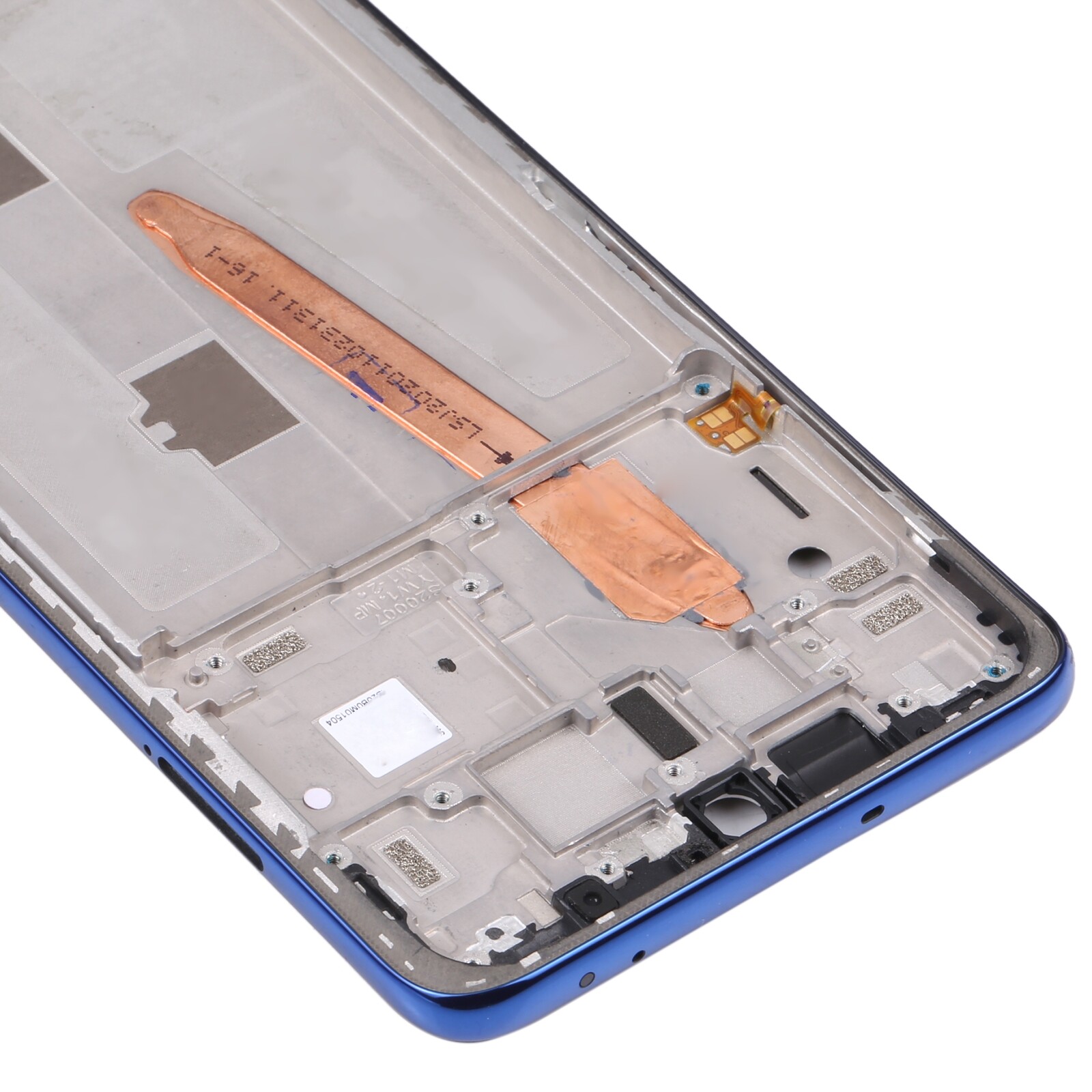 AboutCellphone Original Middle Frame Bezel Plate for Xiaomi Poco X3 Pro (Blue)