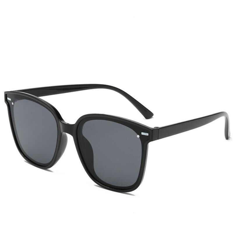 Men Women UV400 Vintage Sunglass Large Square Frame Sunglasses