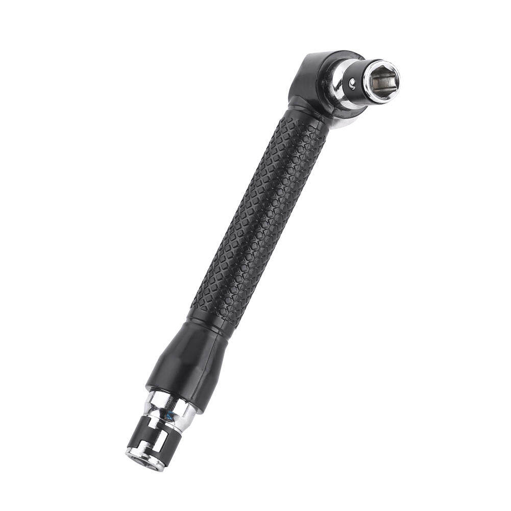 L-Shape 1/4 Inch Hex Socket Wrench Double L-Shaped Wrench Head For Screwdriver Bits Hand Tool