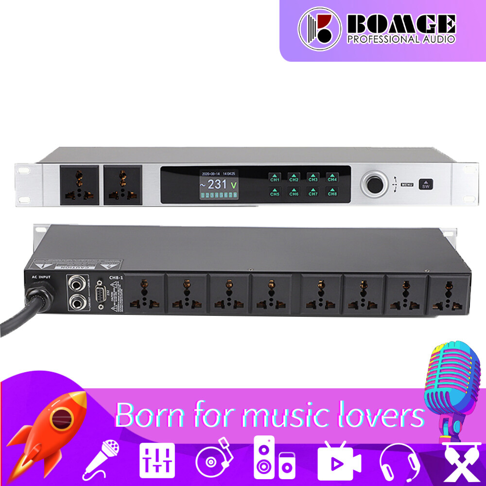 Rack Mount AC Power Regulator/Sequencer with Surge Protection, Voltage