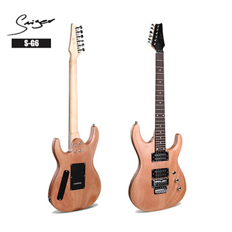 Smiger G6 Electric Guitar Super Strat Floyd Rose Mahogany Top 24 Fret Humbucker Malaysia