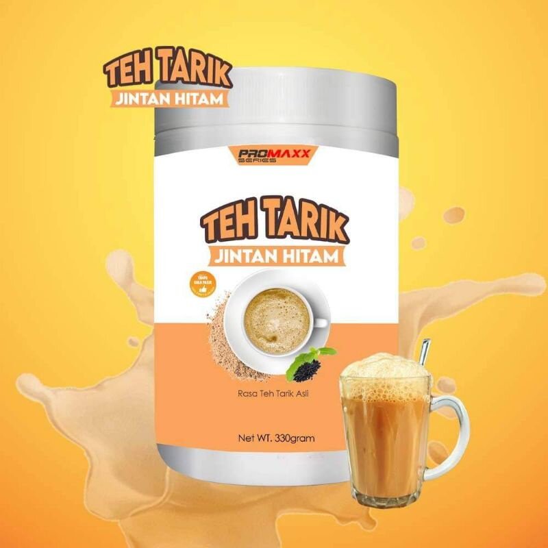 Teh Tarik Halia Hitam 330 gram Jintan Hitam Ginger Tea Black Seed Susu ...