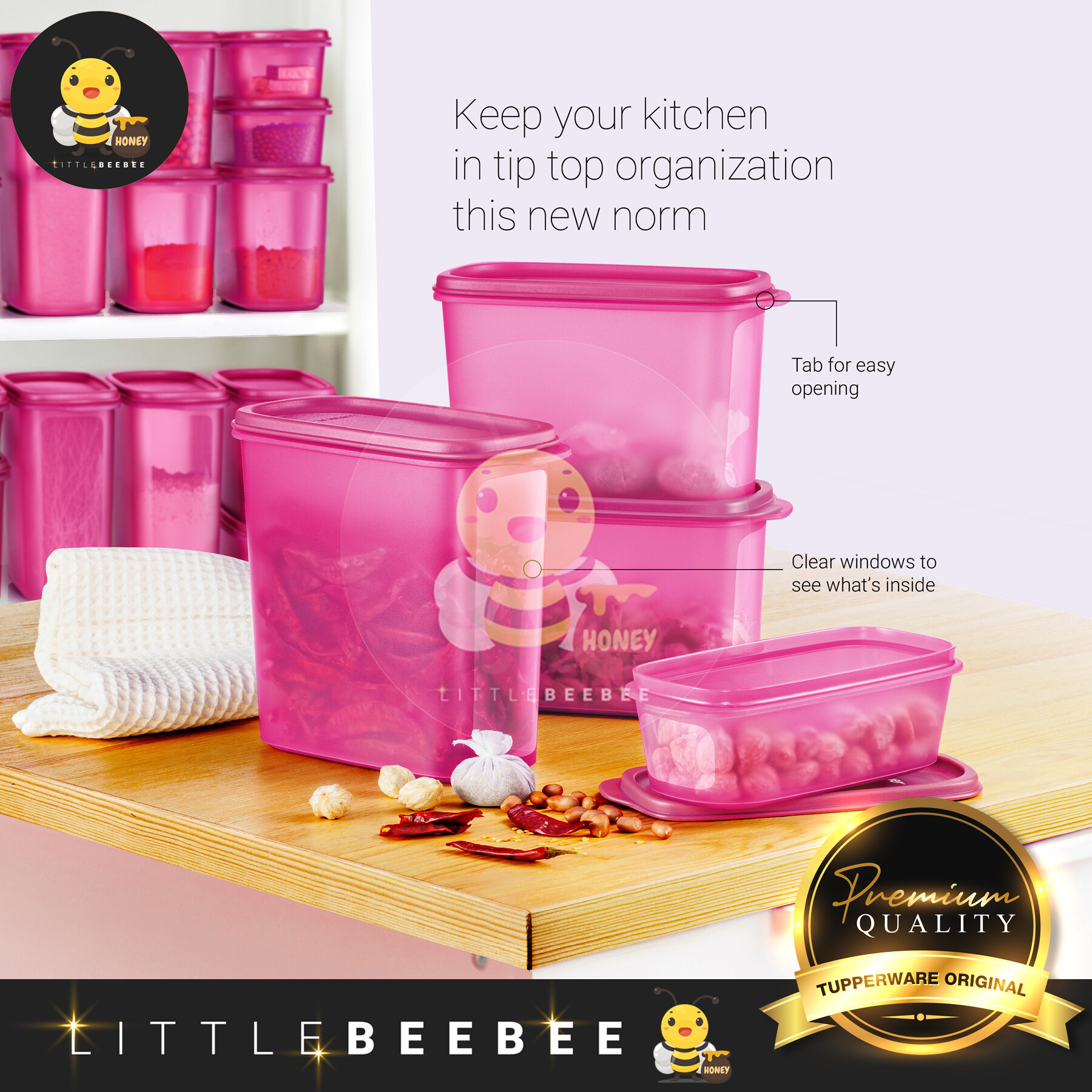 Tupperware Smart Saver Oval Set / Smart Saver Oval II / 特百惠