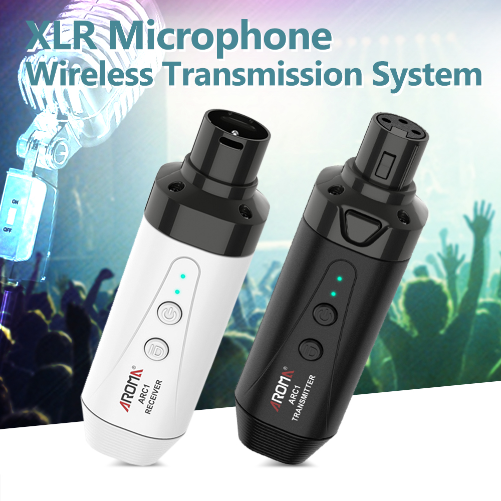 AROMA ARC1ไมโครโฟนระบบส่งสัญญาณไร้สาย (Transsster Receiver) 4ช่องสัญญาณ ...