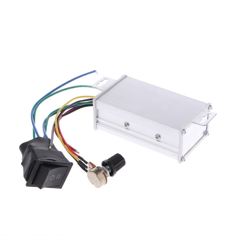 DC 12V 24V 36V 48V SoftStart Reversible Motor Speed Control PWM Controller PWM
