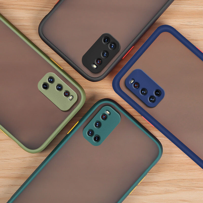 YBD Precision camera protection case For Vivo V19 Casing multiple colour Matte Hard PC Back Cover Shockproof Phone Case