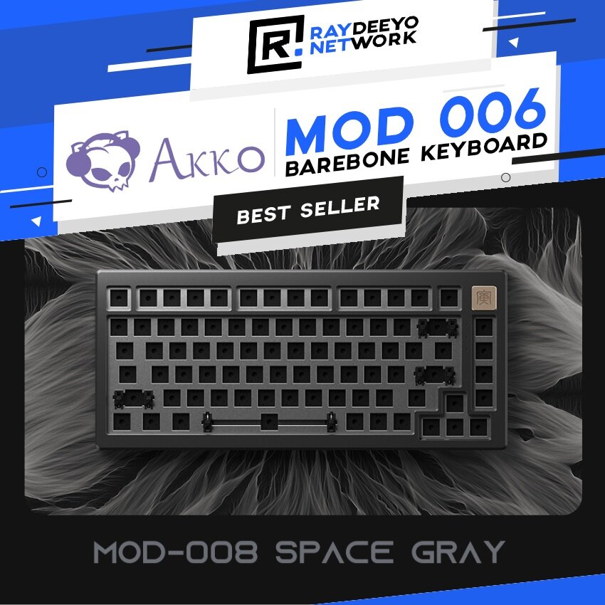 Akko MOD006 / MOD007 V2 / MOD008 Barebone Keyboard [Comes with Aluminum ...