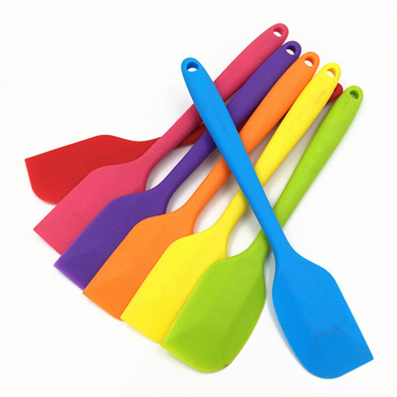 SHOOTHE Cooking Baking Accessories Multi-purpose Kitchen Gadgets Butter Cream Spatula Pastry Scraper Non-stick Heat Resistance Siiicone Food Grade