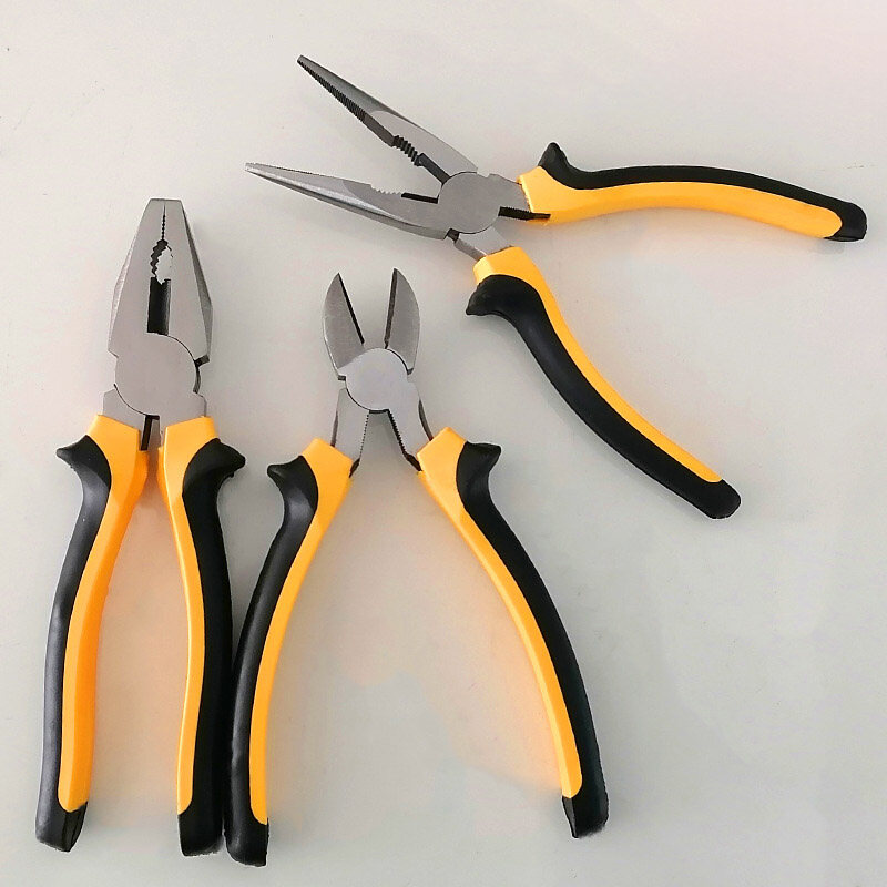 ERMO 🔧Kìm Đủ Kích Cỡ 6'' 8'' Cắt Nhọn Bằng rẻ vô đốCông cụ phần cứng 8 inch Vise nhọn Kìm nhọn xiên kìm đa chức năng dây Clipper tám 6 inch Dây kìmrẻ vô đố