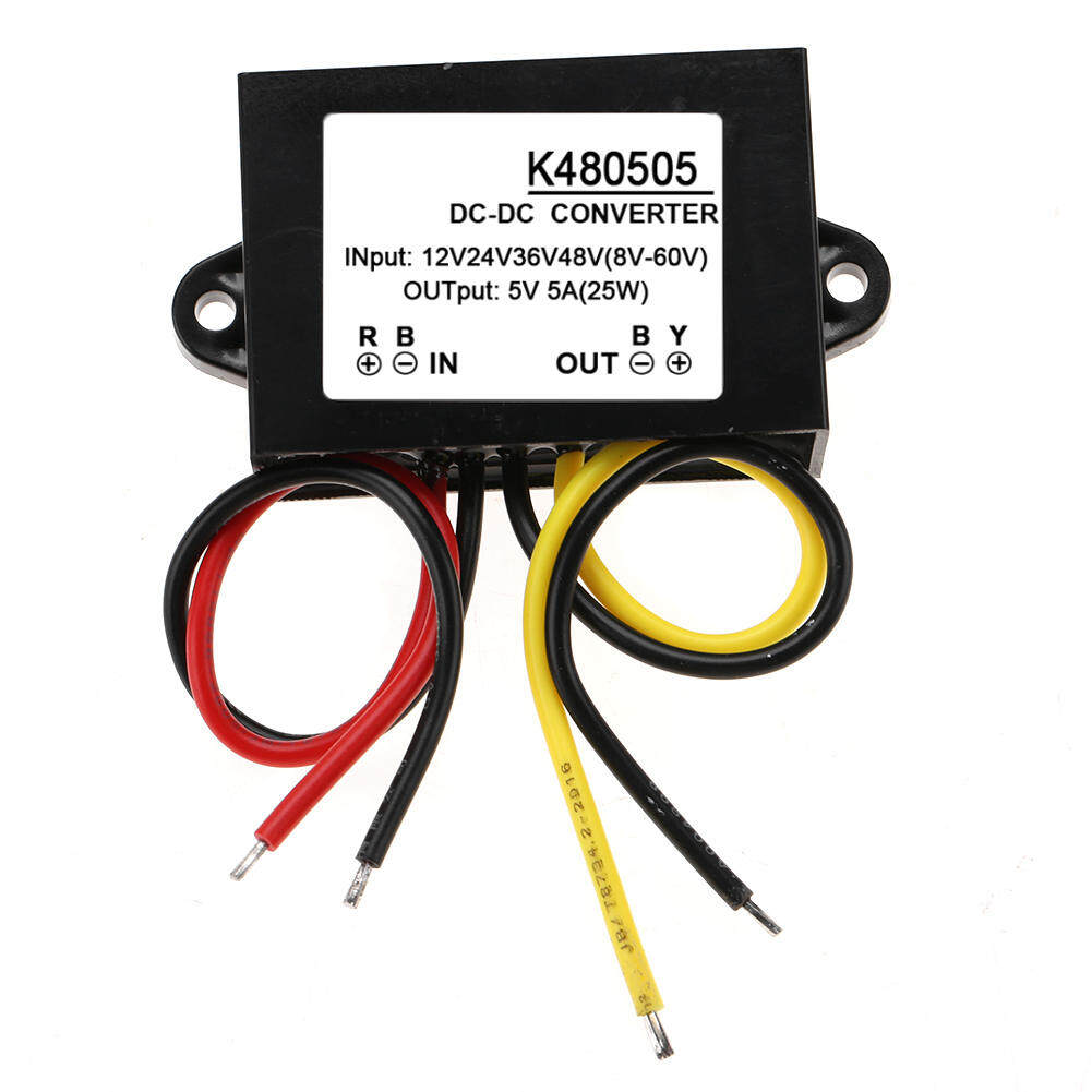 DC-DC 12V/24V/36V/48V to 5V 5A Buck Converter Step Down Power DC-DC Converter Supply Module