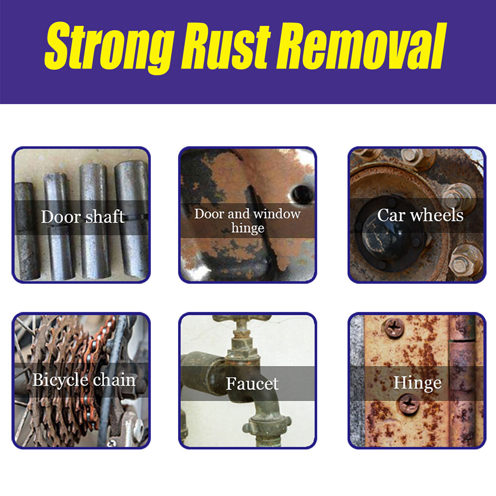 Multipurpose Rust Remover 30ml Derusting Spray Rust Inhibitor Maintenance Cleaning Accessories