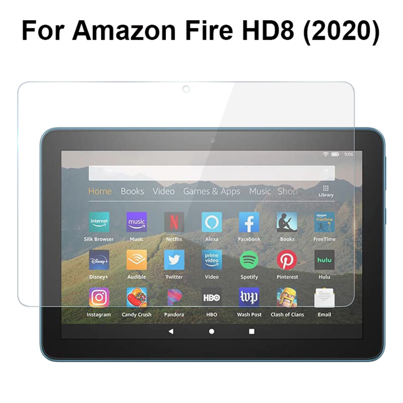 Kính Cường Lực Bảo Vệ Màn Hình Cho Amazon Fire HD8 2020 Phim Thế Hệ Thứ 10 Bảo Vệ Màn Hình HD 8 Plus Bảo Vệ Màn Hình Phiên Bản Trẻ Em HD8 screen protector