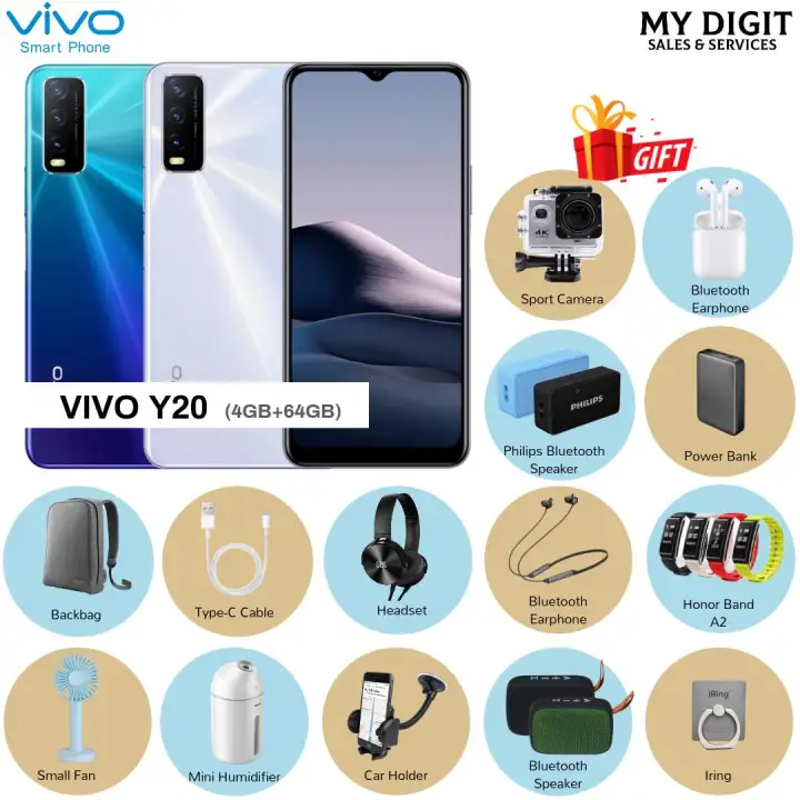 vivo y20 bluetooth headphones