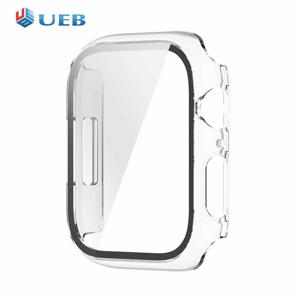 Anti-Scratch PC+Tempered Glass Watch Screen Protective Cover for Apple Watch 7