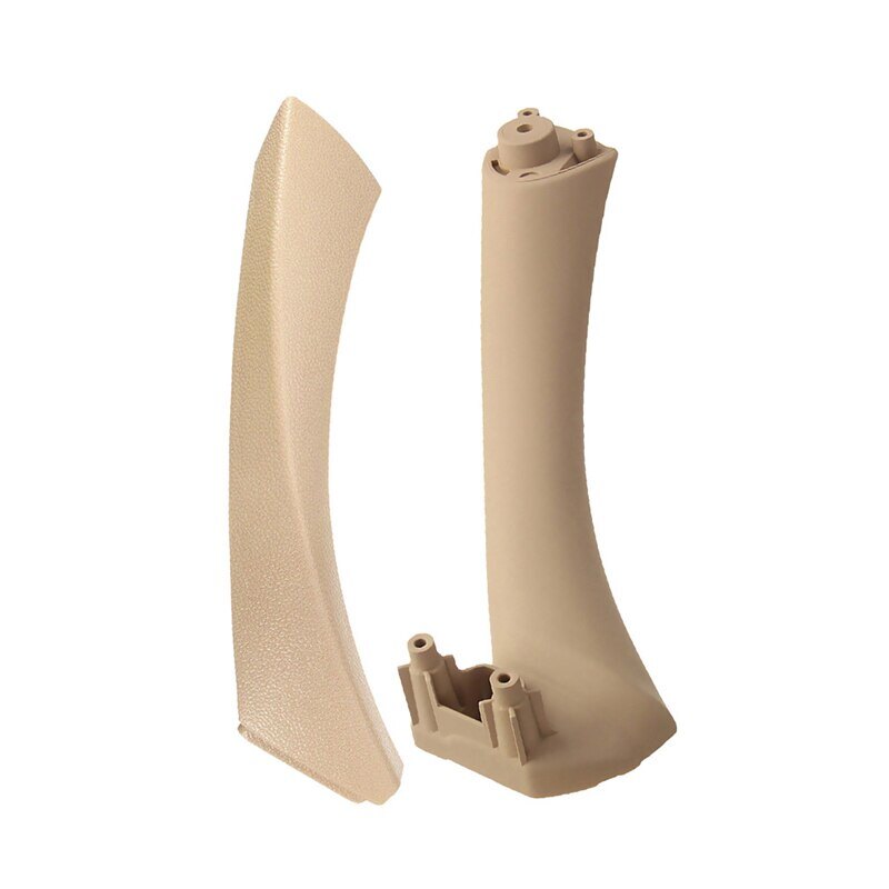 HYS Car Inner Handle Interior Door Panel Pull Trim Cover Left Right LHD RHD For BMW 3 Series E90 E91 E92 E93 320 328 330 2005-2012 Black Beige Gray