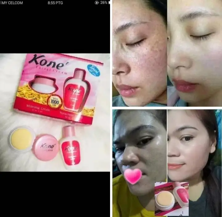 cara memakai kone skincare