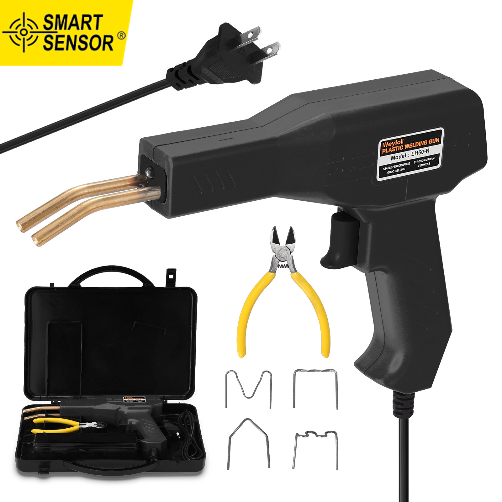Smart Sensor Weytoll Handy Plastics Welders Garage Tools Hot Staplers Machine Staple PVC Repairing Machine Car Bumpers Repairing Stapler Welding Tool