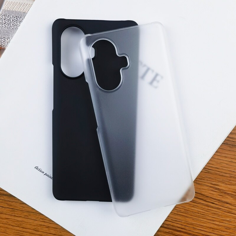 For Realme 10 Pro Plus Case Matte Hard Plastic Casing Shell Ultra Thin Anti-fingerprint Shockproof Back Cover