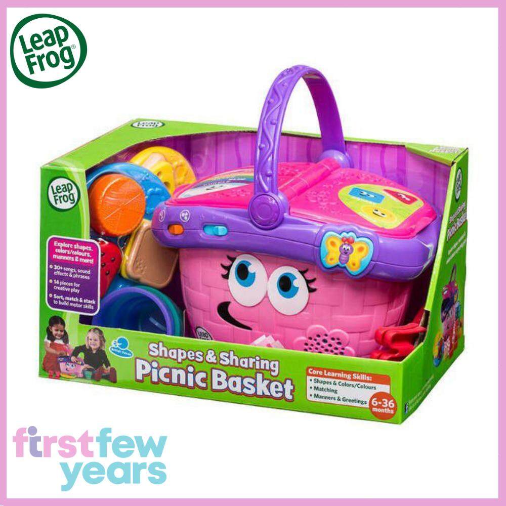 pink picnic basket toy