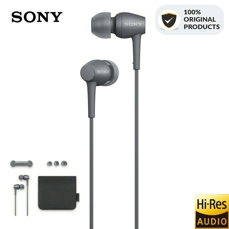 SONY Original IER-H500A H.ear in 2 Hi-Res Earphone 3.5mm Wired Jack Audio In-Ear Headphones Stereo Music Gaming Earphone Headset Hands-free with Mic For ios iPhone and Android Huawei/Xiaomi/oppo/vivo/Samsung Singapore