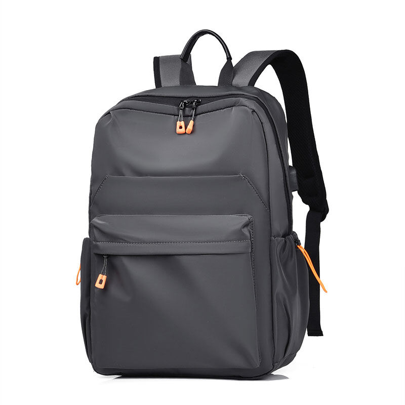 SCHWARZ ETIENNE New men's backpack student schoolbag waterproof Oxford cloth leisure travel backpack men and women large-capacity versatile solid color computer backpack